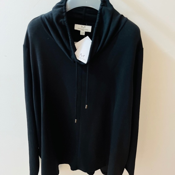 Magaschoni 2X Oversized Sweatshirt Modal Black - Picture 1 of 11
